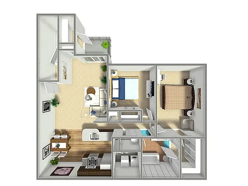 Floor plan Elevated Orchid