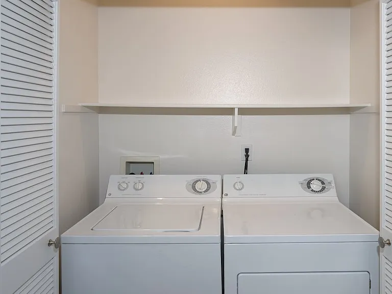 Washer and dryer