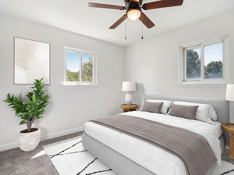 One of the spacious bedrooms with ample closet space (not shown)