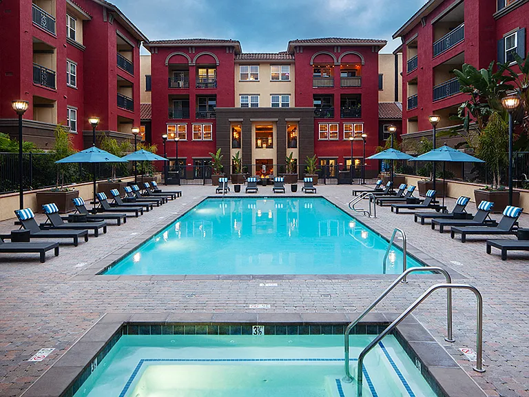 Outdoor spa