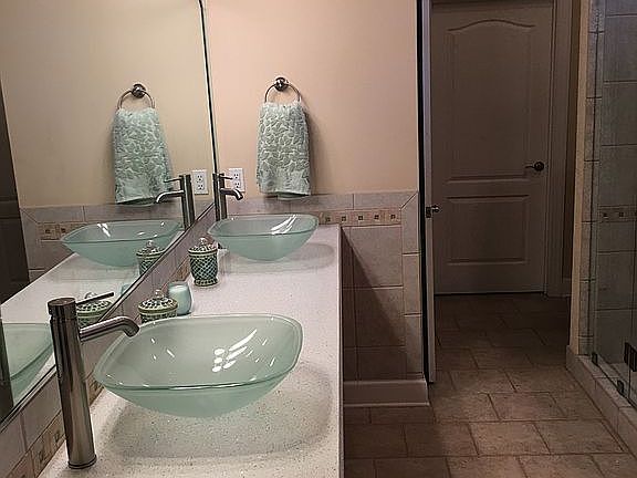 New countertops and sinks