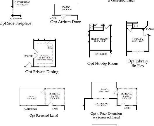 First Floor Options