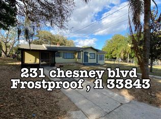 231 Chesney Blvd, Frostproof, FL 33843