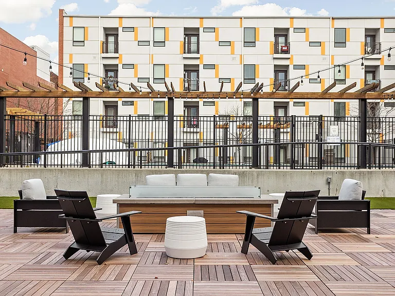 Outdoor Lounge and Fire Table