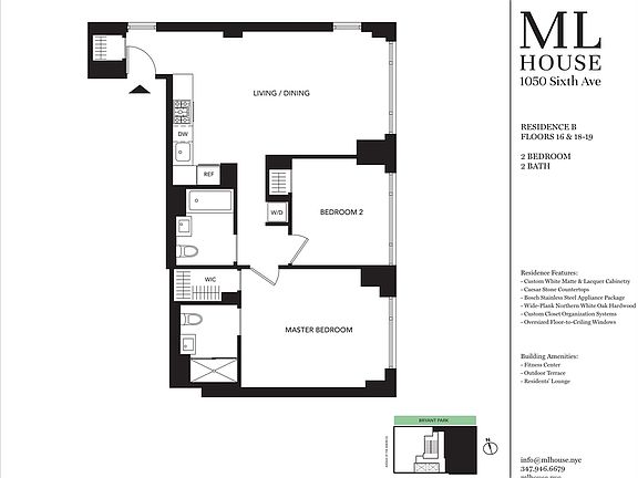 2nd image of 1050 6th Ave APT 19B