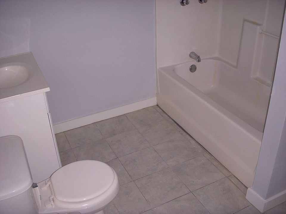 Bathroom off of Den