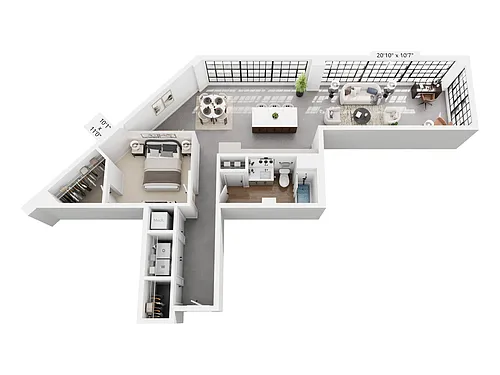 Floor plan Patterson