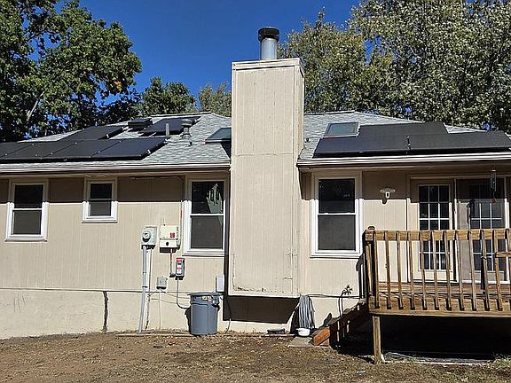 Back Yard-view of Solar Pan