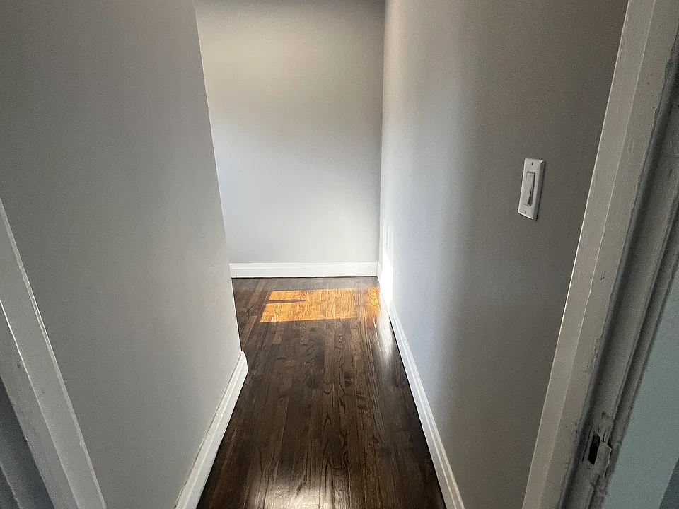 Foyer outside the entry to second floor unit.