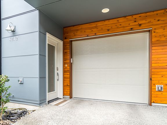 Garage and front doors.