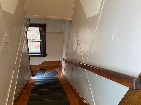 Front entrance staircase