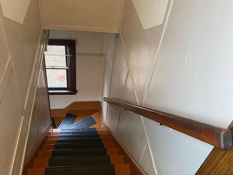 Front entrance staircase
