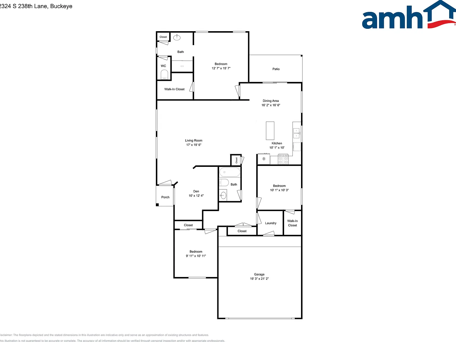 3 bed, 2.0 bath, 1571 sqft, $1,720 — Photo 2