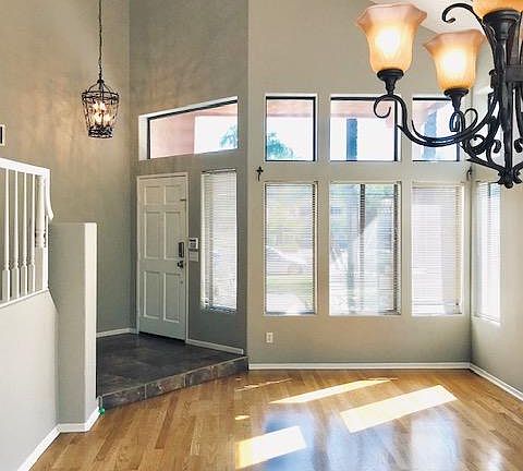 Entry & Living Room