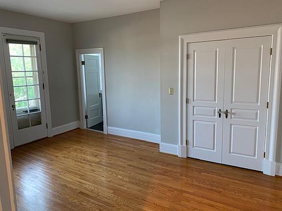 Two large bedrooms are situated on opposite ends of the apartment for quiet and privacy. Each has its own full bath and private balcony