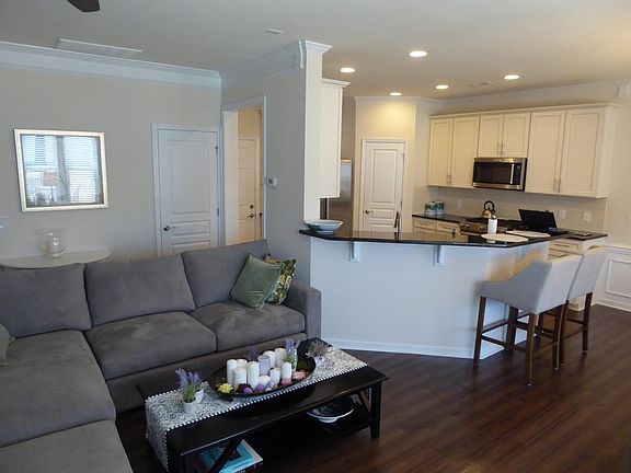 Living room and Kitchen