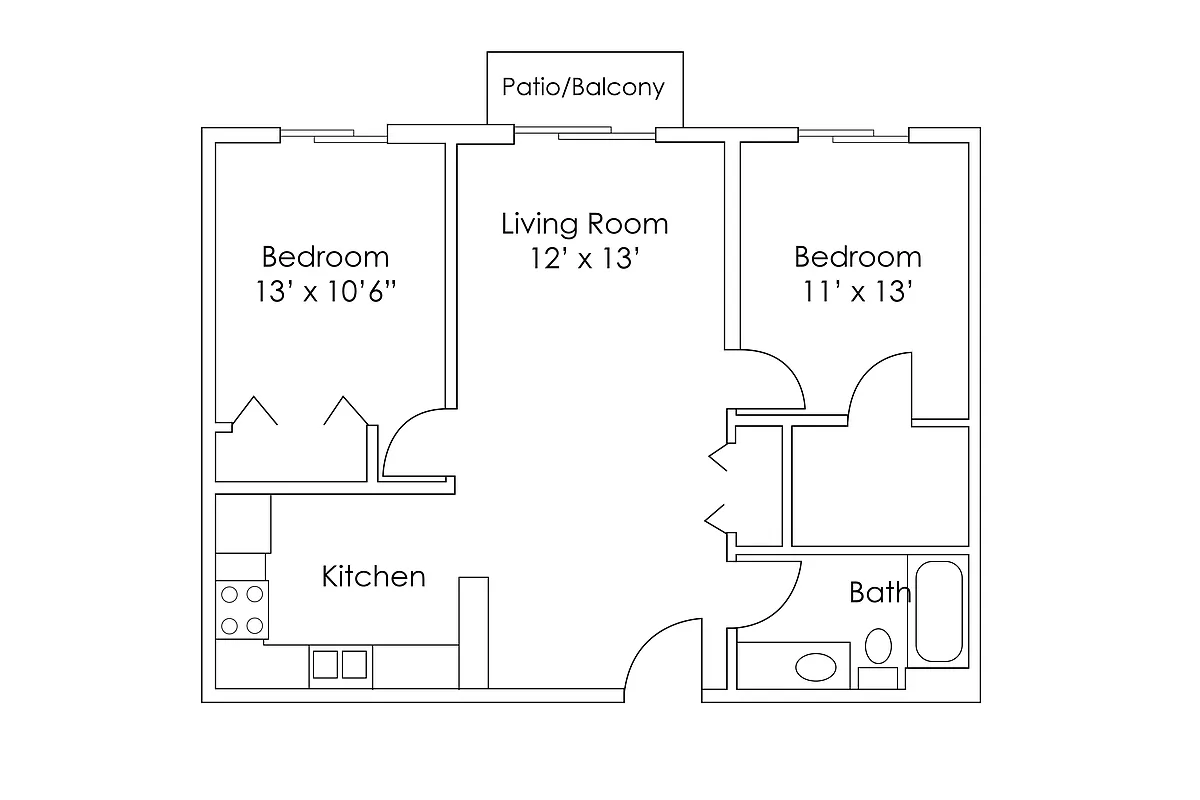 Floor plan B1