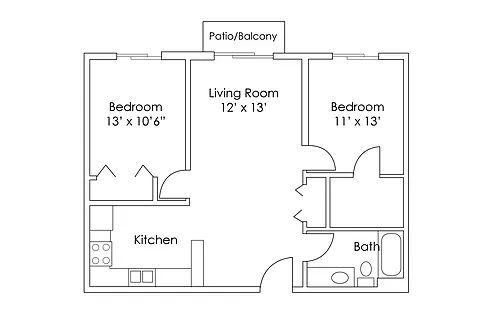 Floor plan B1