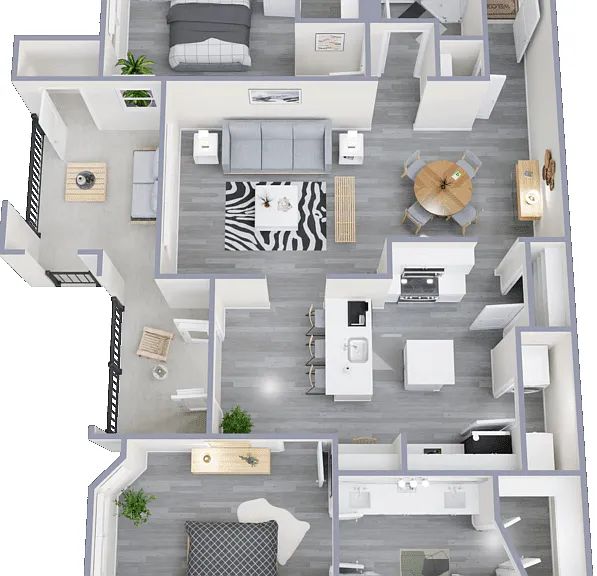 Provins C Floorplan Diagram