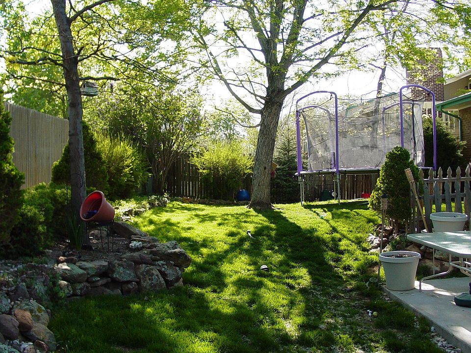 Back Yard has patio and Sunroom