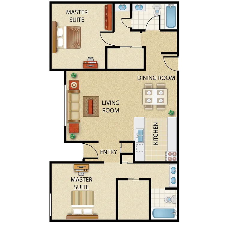 Floor plan Plan B - Apartment