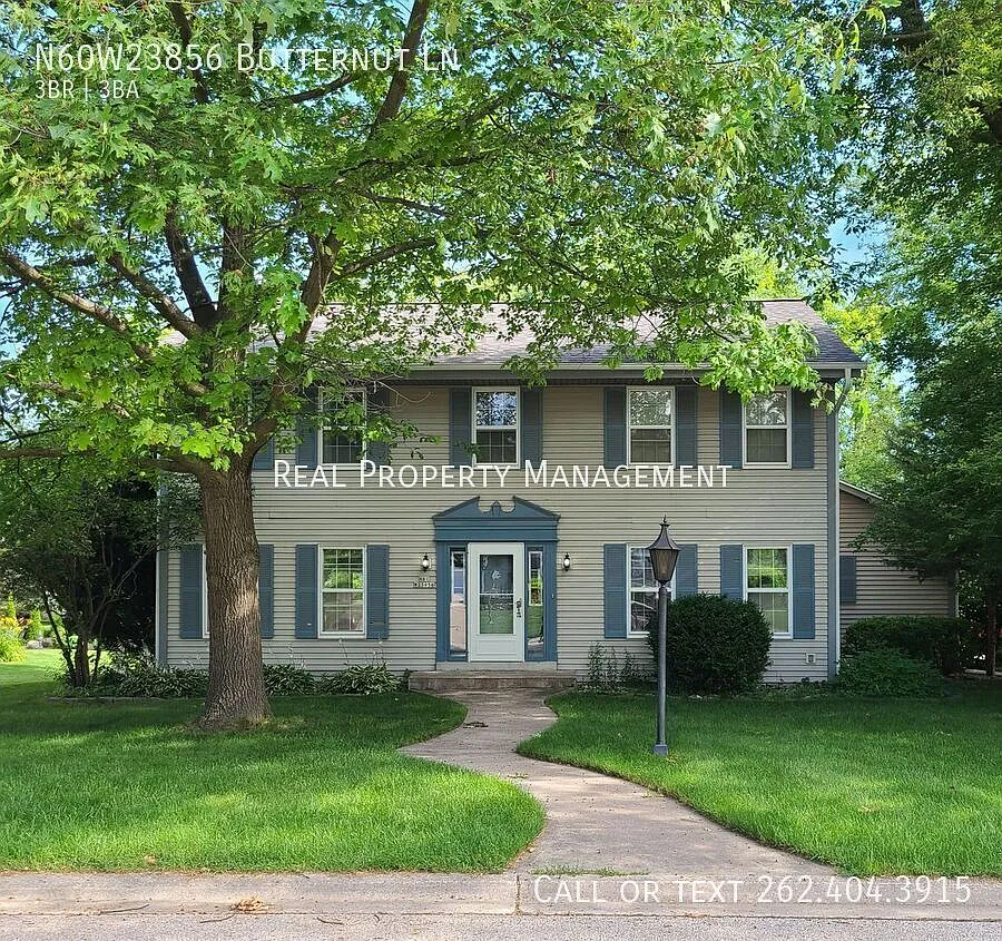 Beautiful Sussex Single-Family Home for Rent-N60W23856 Butternut Ln, Sussex, WI 53089 — Photo 1