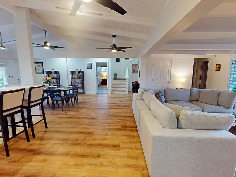 Bright and open lower floor plan
