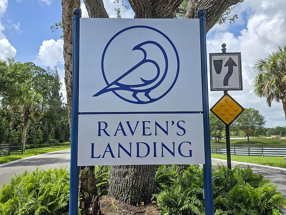 Entry Signage Raven s Landing