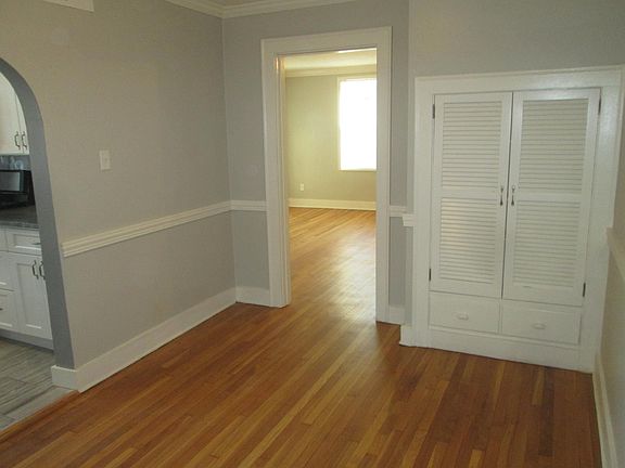 Dining Room with Built-In Cupboards