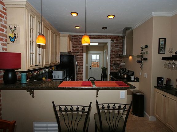 Kitchen front view
