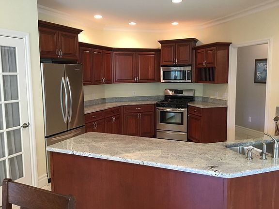 Kitchen with SS appliances