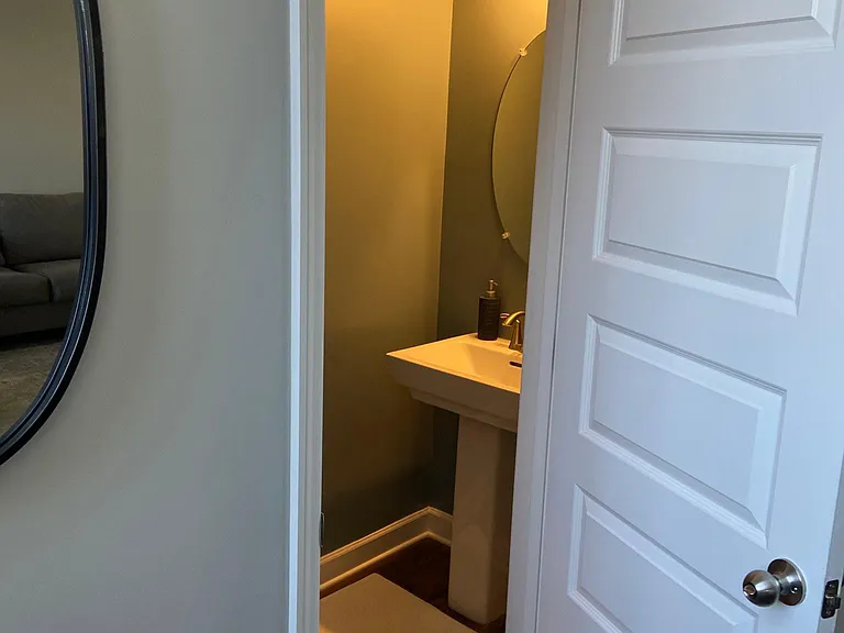 Half bath entry
