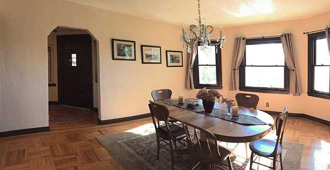 The large formal Dining Room is perfect for cozy dinners or formal entertaining.