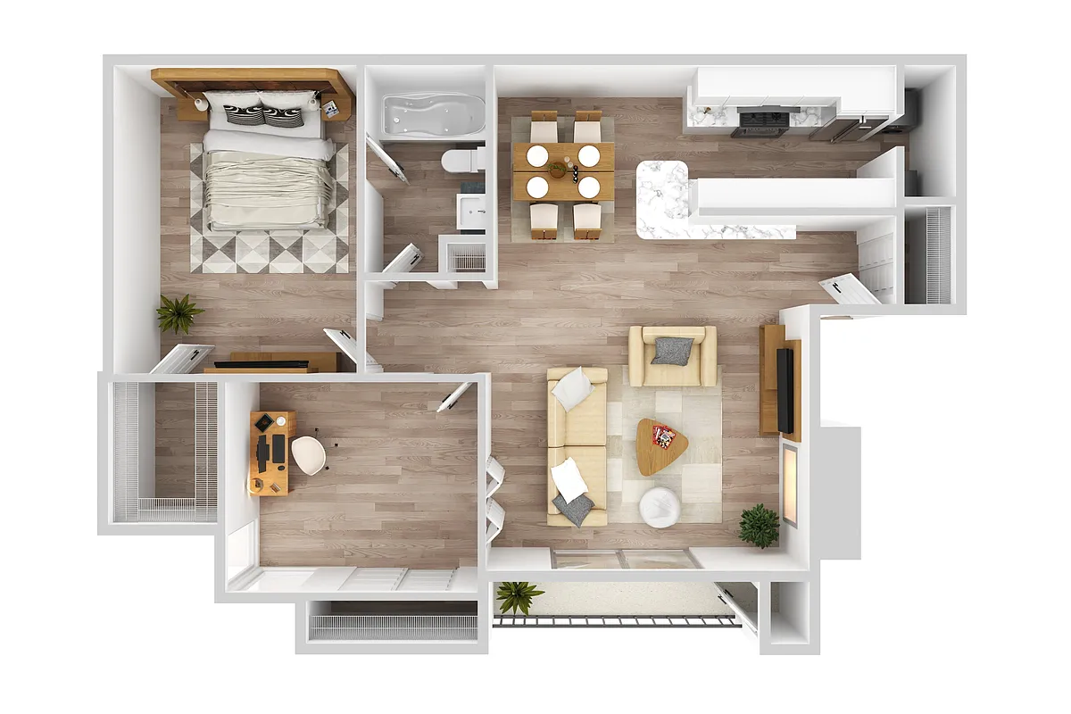 Floor plan Bordeaux