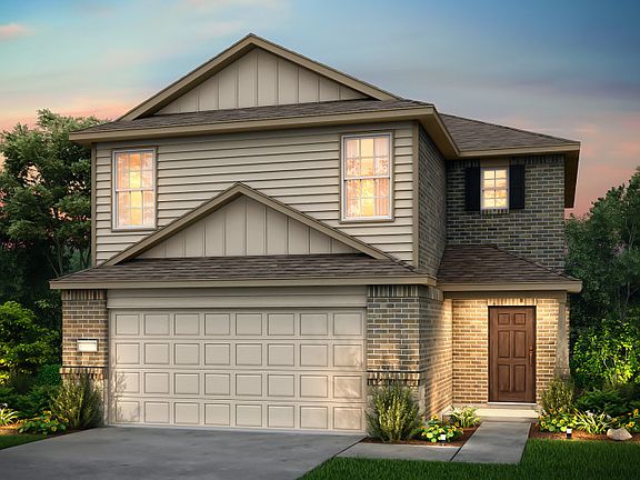 The Pierce, a 2-story new construction home showing Home Exterior X