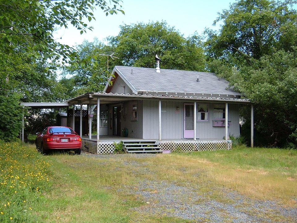 House from the road