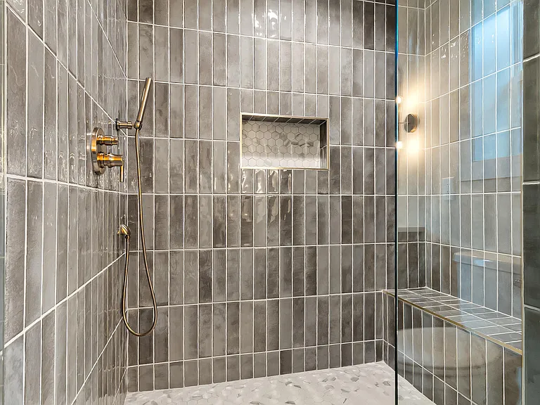 Primary bedroom shower