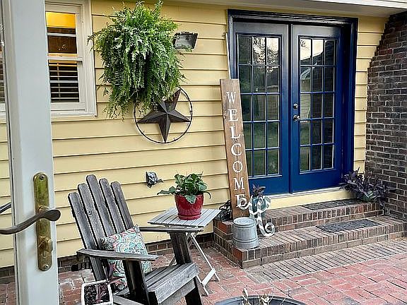 Back patio