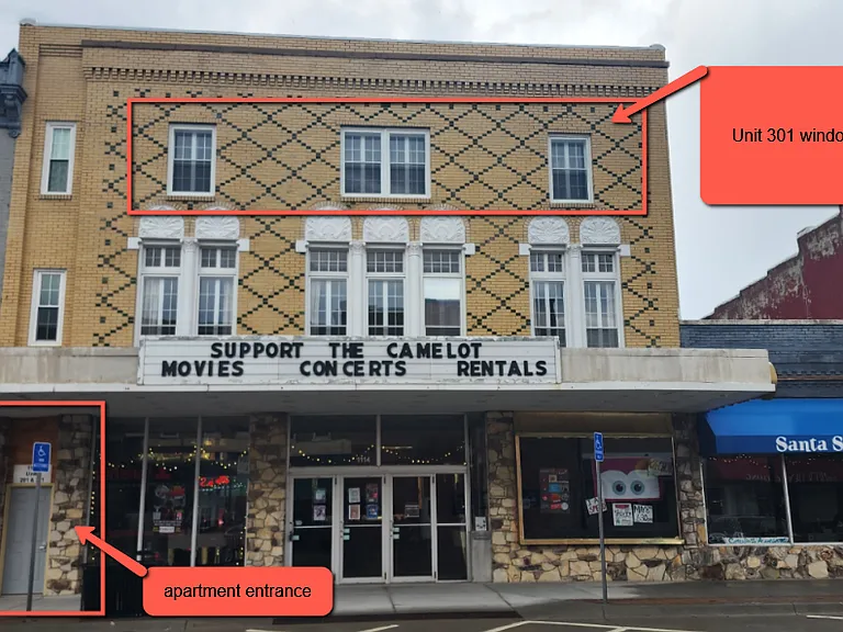Camelot Theater Exterior