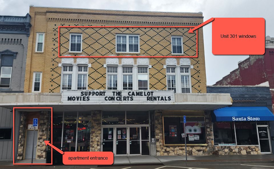 Camelot Theater Exterior