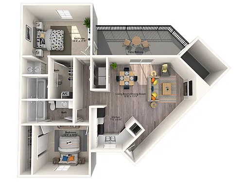 Floor plan The Kingston