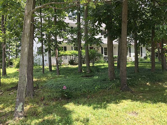 Left front yard