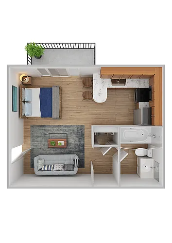 Floor plan Exeter