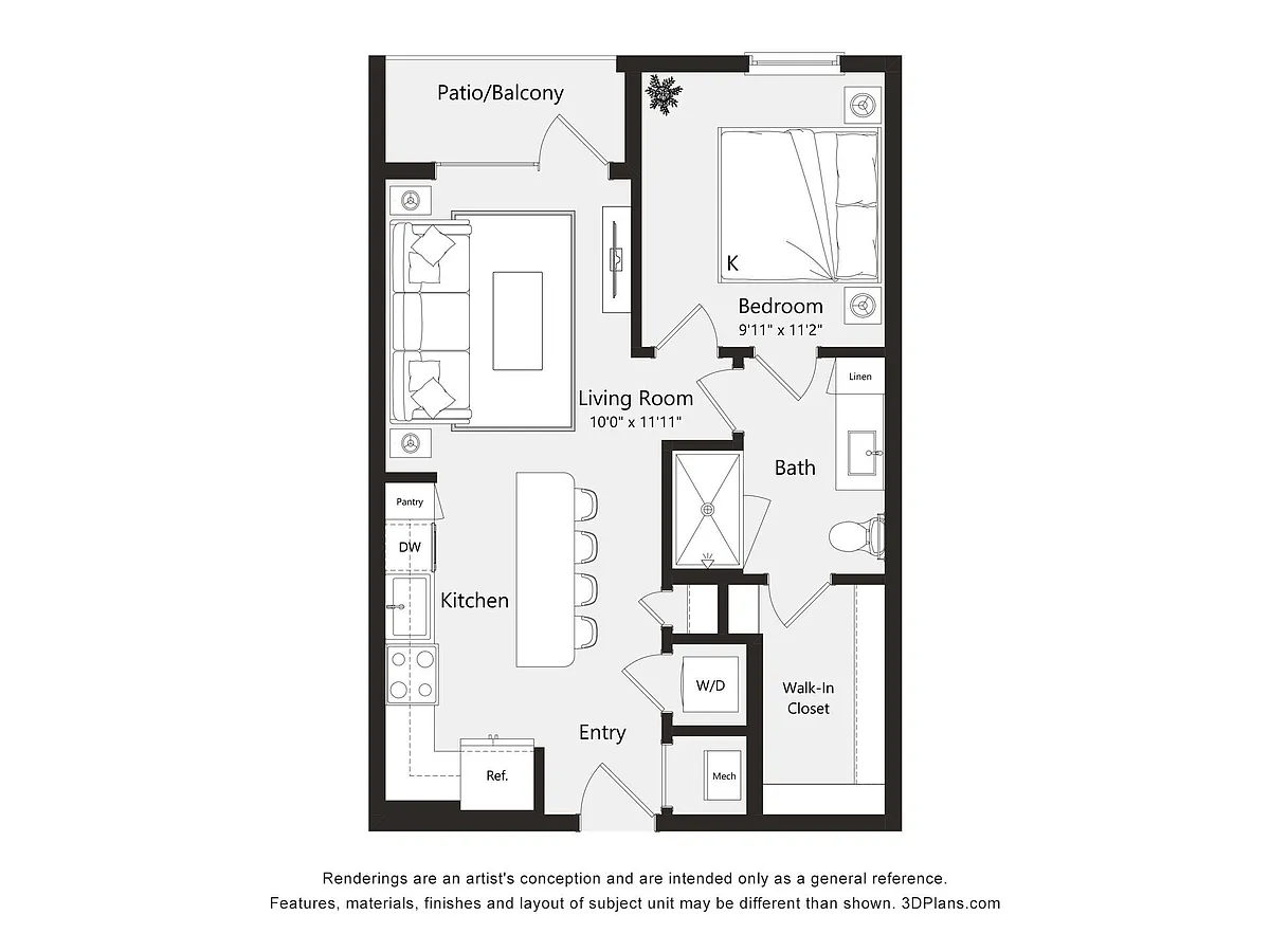 Floor plan A13
