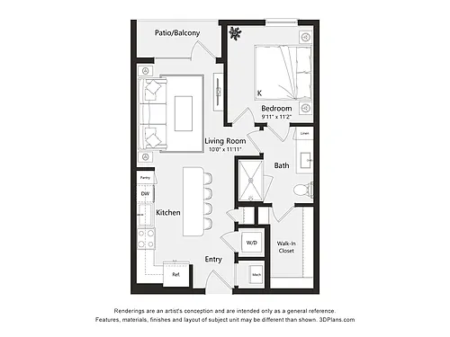 Floor plan A13