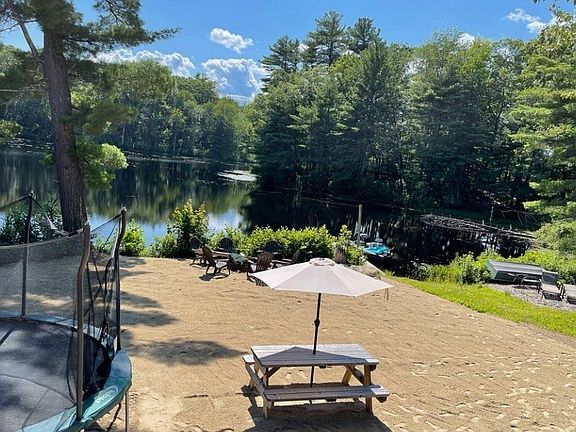 view from wrap around deck