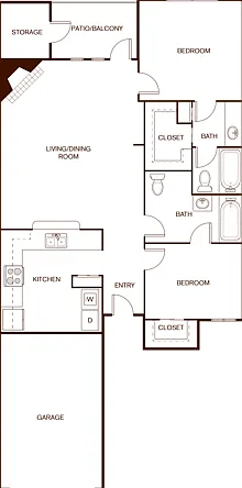 2BR/2BA - B4 2BR/2BA - B4
