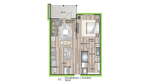 Floor plan A2