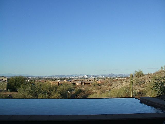 view from backyard