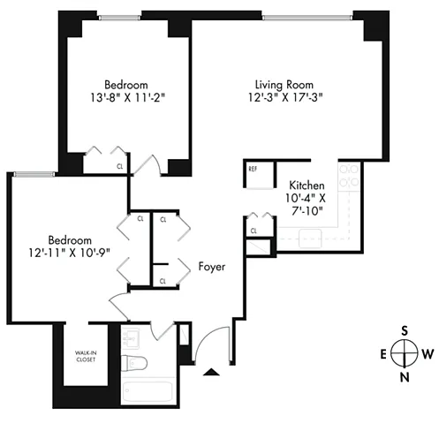 Floor plan 2E Renovation 5